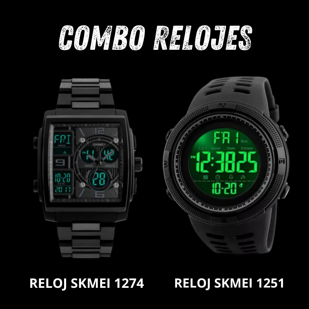 COMBO SKMEI 1274