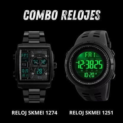 COMBO SKMEI 1274